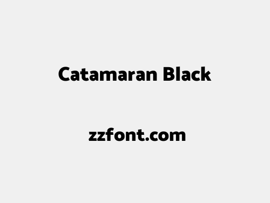 Catamaran Black