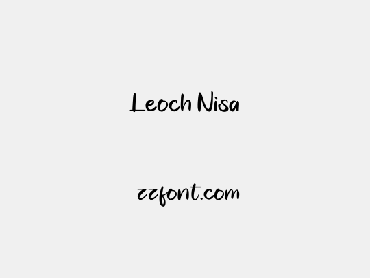 Leoch Nisa