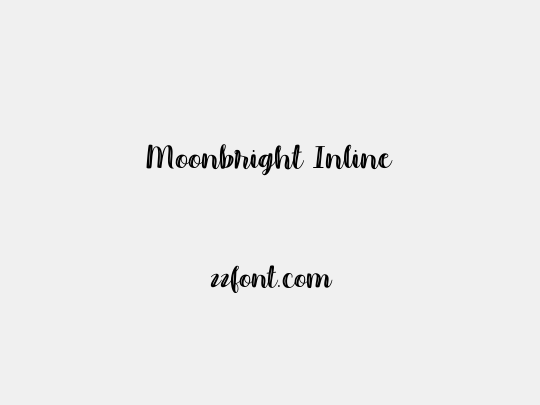 Moonbright Inline