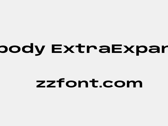 Anybody ExtraExpanded