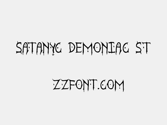 Satanyc Demoniac St