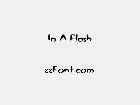 In A Flash