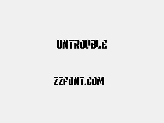 Untrouble