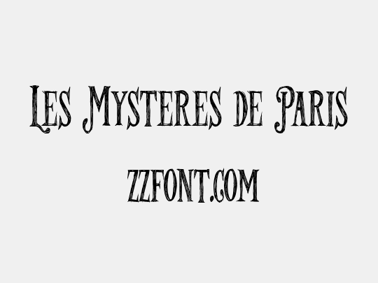 Les Mysteres de Paris