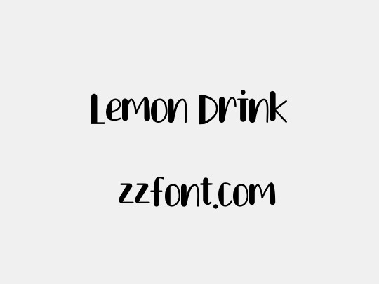 Lemon Drink