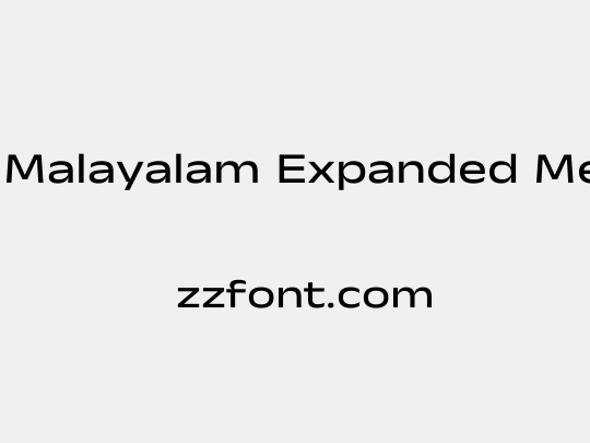 Anek Malayalam Expanded Medium