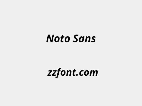 Noto Sans