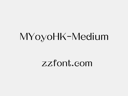 MYoyoHK-Medium