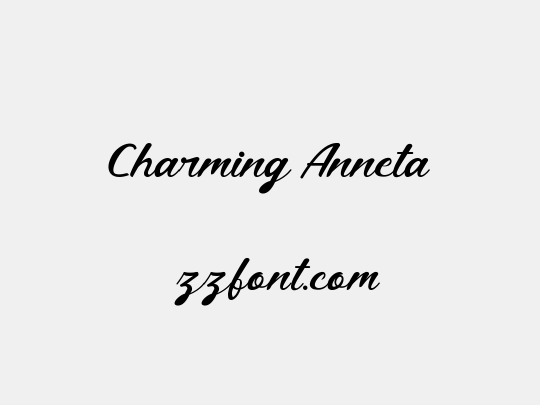Charming Anneta