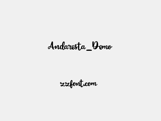 Andaresta_Demo