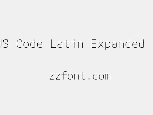 M PLUS Code Latin Expanded ExtraLight