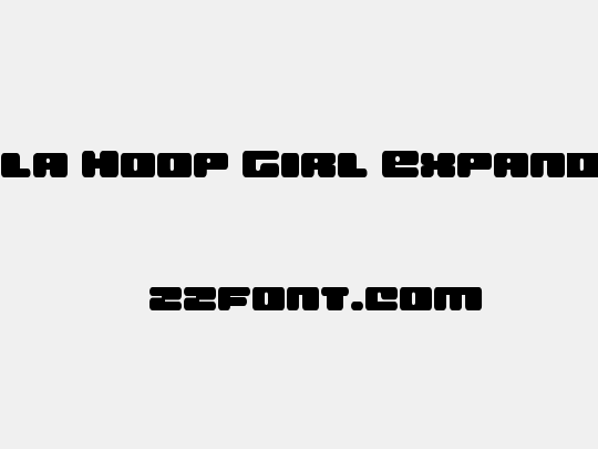 Hula Hoop Girl Expanded