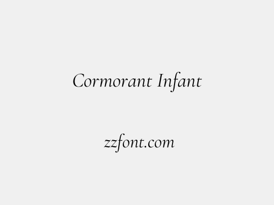 Cormorant Infant