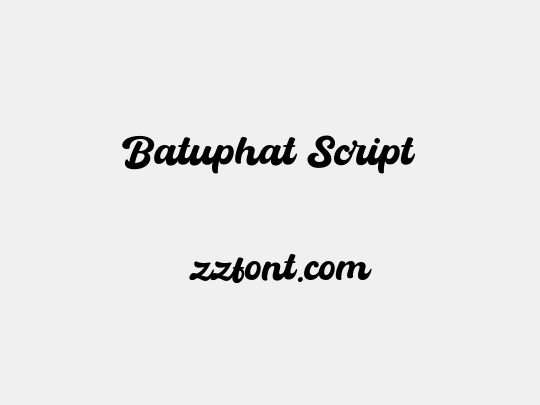 Batuphat Script