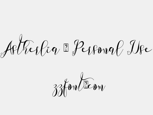Astherlia - Personal Use