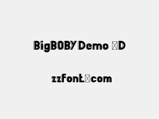 BigBOBY Demo 3D