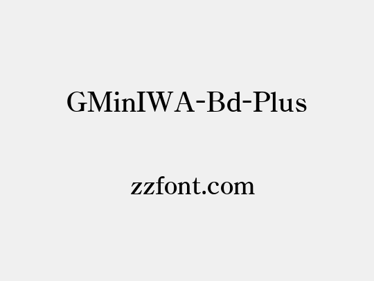 GMinIWA-Bd-Plus