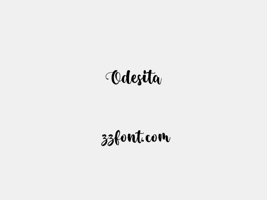 Odesita