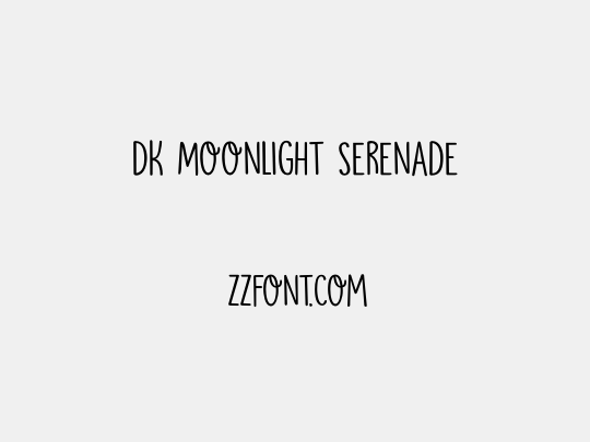 DK Moonlight Serenade
