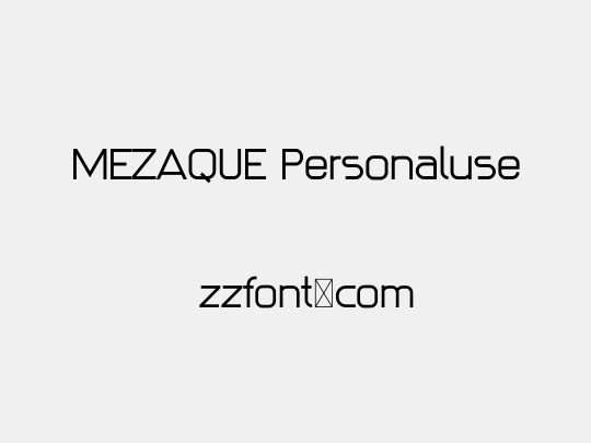 MEZAQUE Personaluse