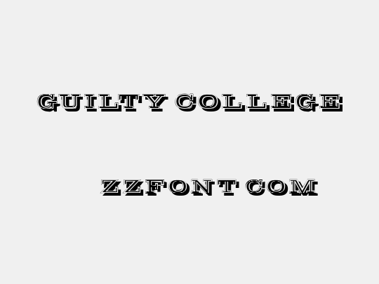 Guilty College