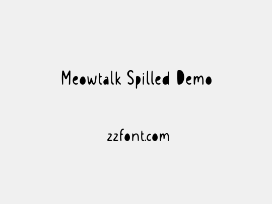 Meowtalk Spilled Demo