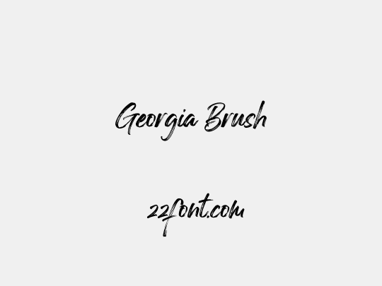 Georgia Brush