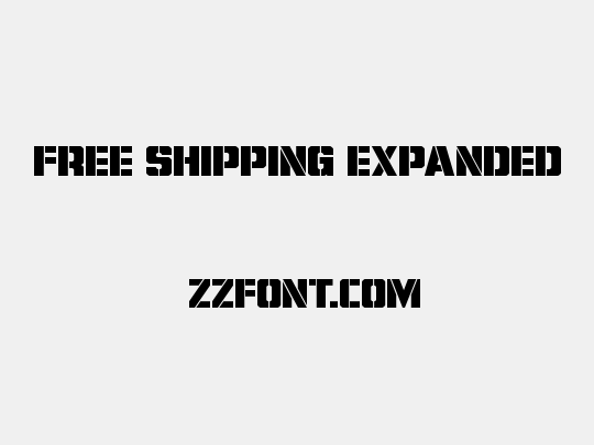 Free Shipping Expanded
