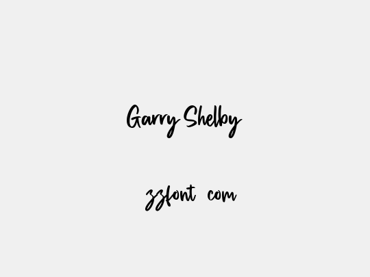 Garry Shelby