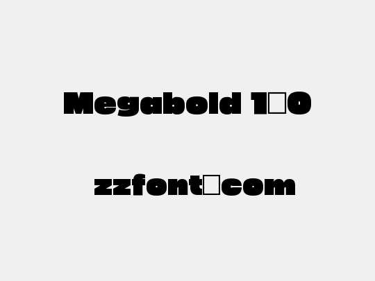 Megabold 1.0