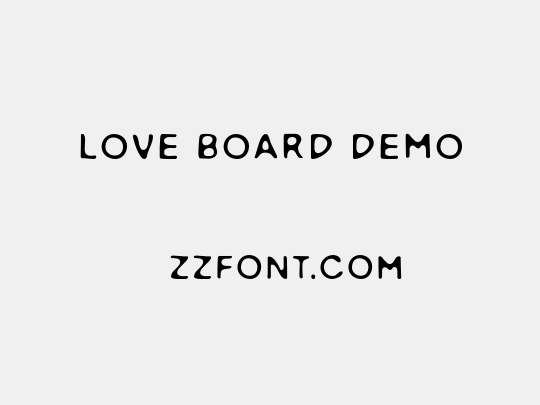 Love Board DEMO