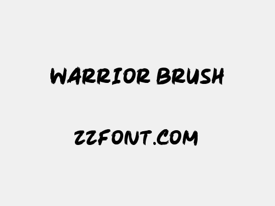 Warrior Brush