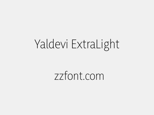 Yaldevi ExtraLight
