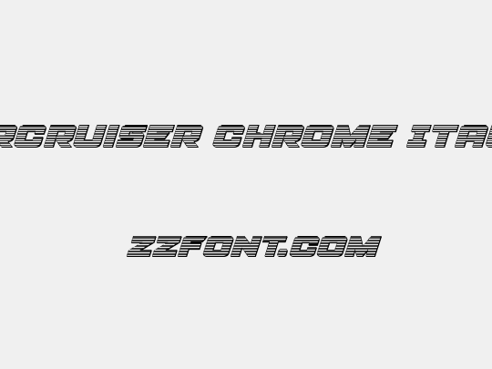 Aircruiser Chrome Italic