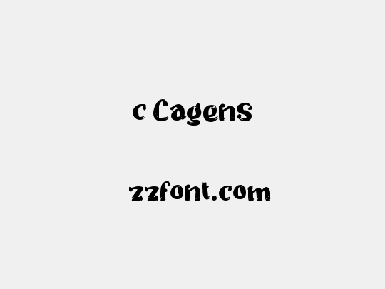c Cagens