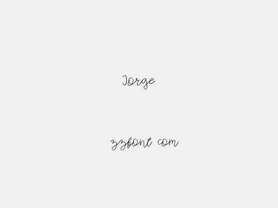 Jorge