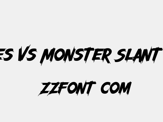 Wolves Vs Monster Slant DEMO