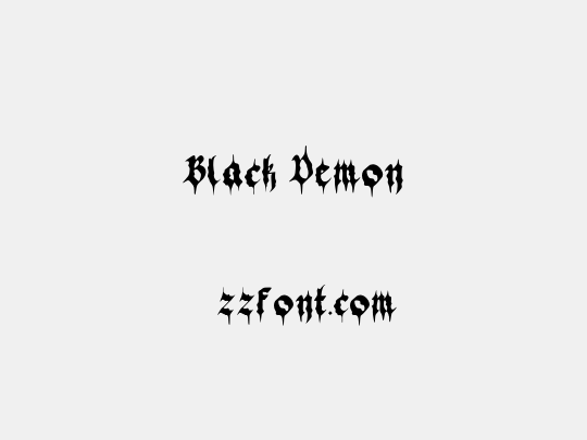 Black Demon