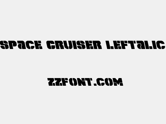 Space Cruiser Leftalic