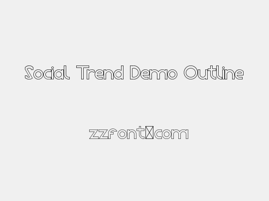 Social Trend Demo Outline
