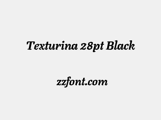 Texturina 28pt Black