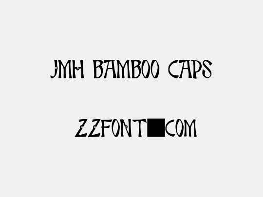JMH Bamboo Caps