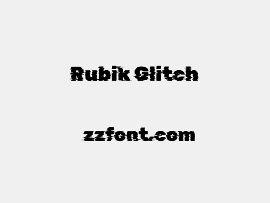 Rubik Glitch