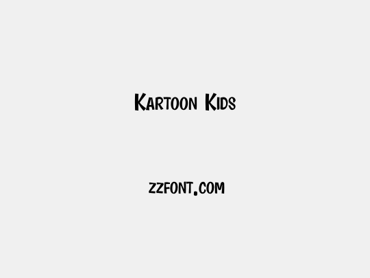 Kartoon Kids