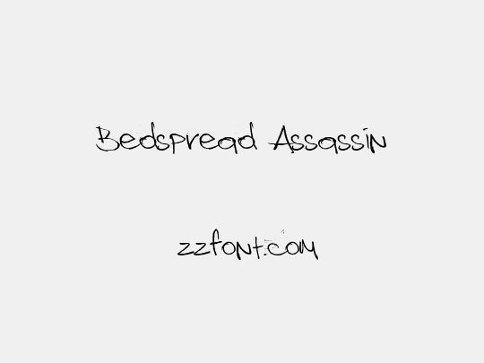 Bedspread Assassin