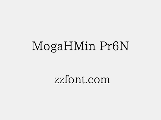MogaHMin Pr6N