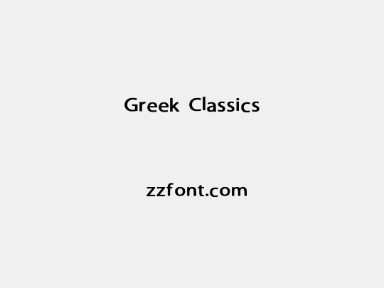 Greek Classics