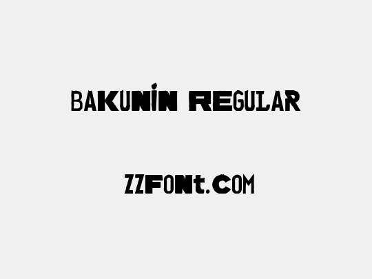 Bakunin Regular