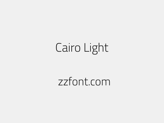 Cairo Light