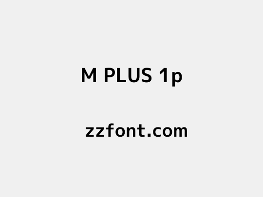 M PLUS 1p